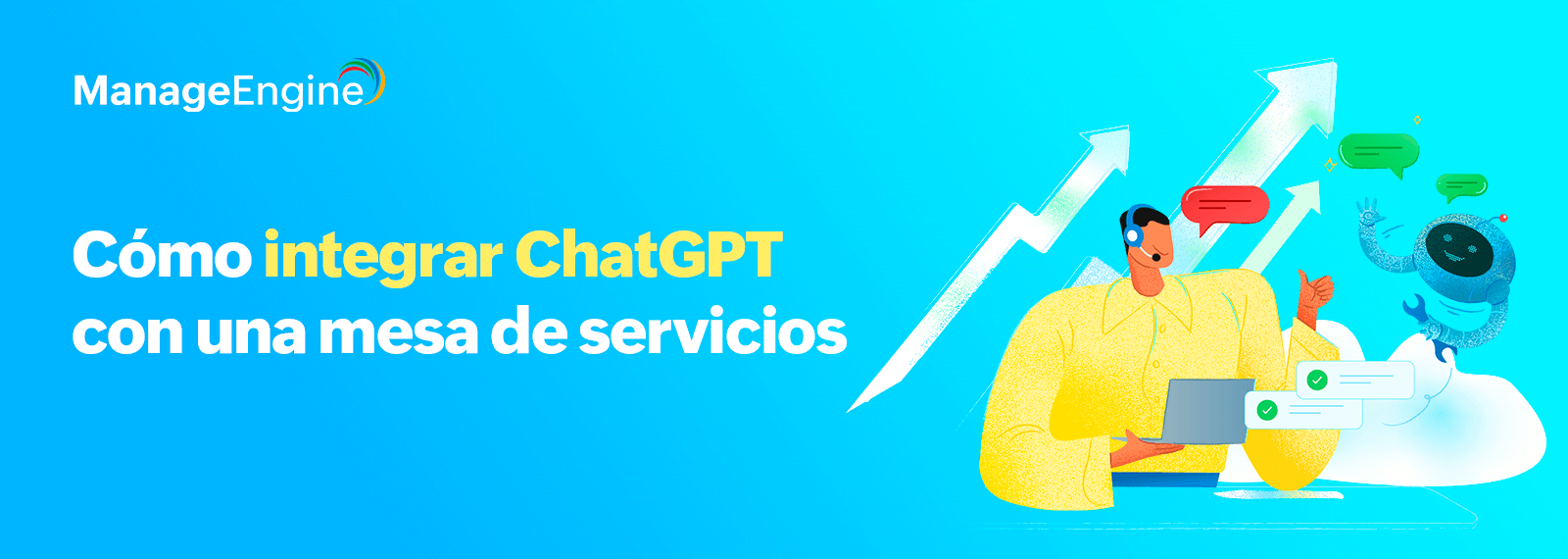 Cómo integrar ChatGPT con una mesa de servicios