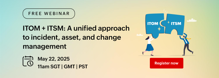 ITOM-ITSM integration webinar
