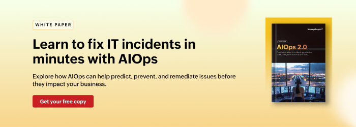 AIOps whitepaper is now live