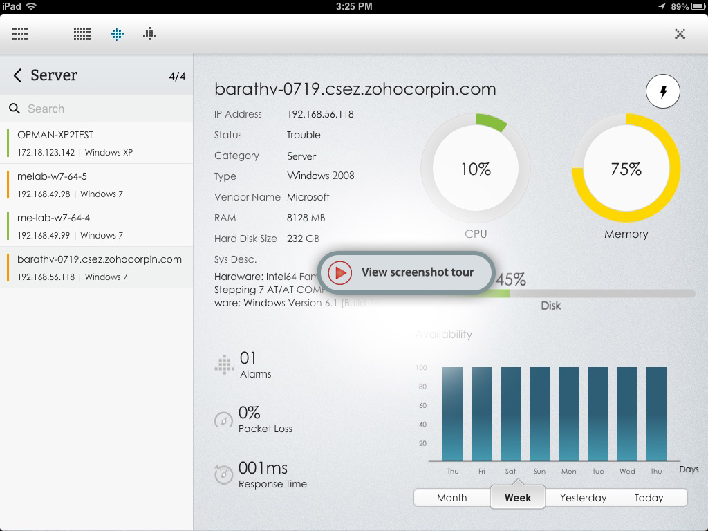 device-snapshot-page