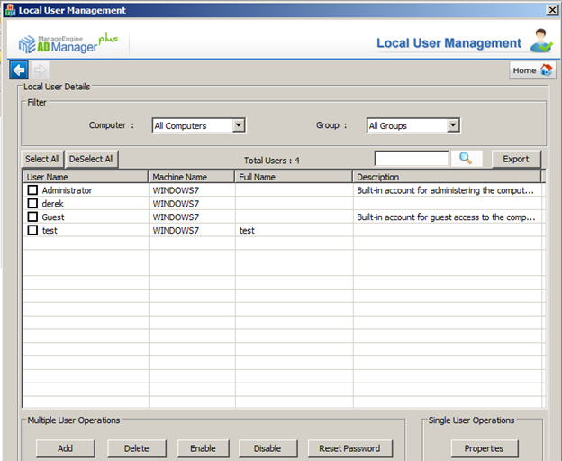 ad user management tool windows 10