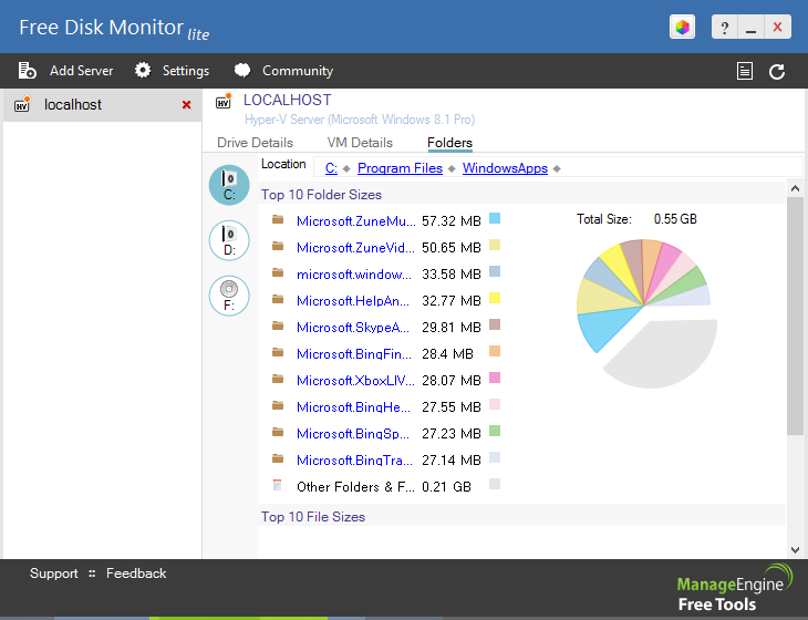 Disk Monitoring Made Easy And Effective With Free Disk - roblox 2015 homepage