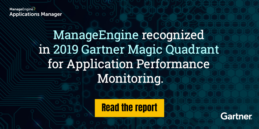 Thanks Gartner We re in the 2019 Magic Quadrant for APM