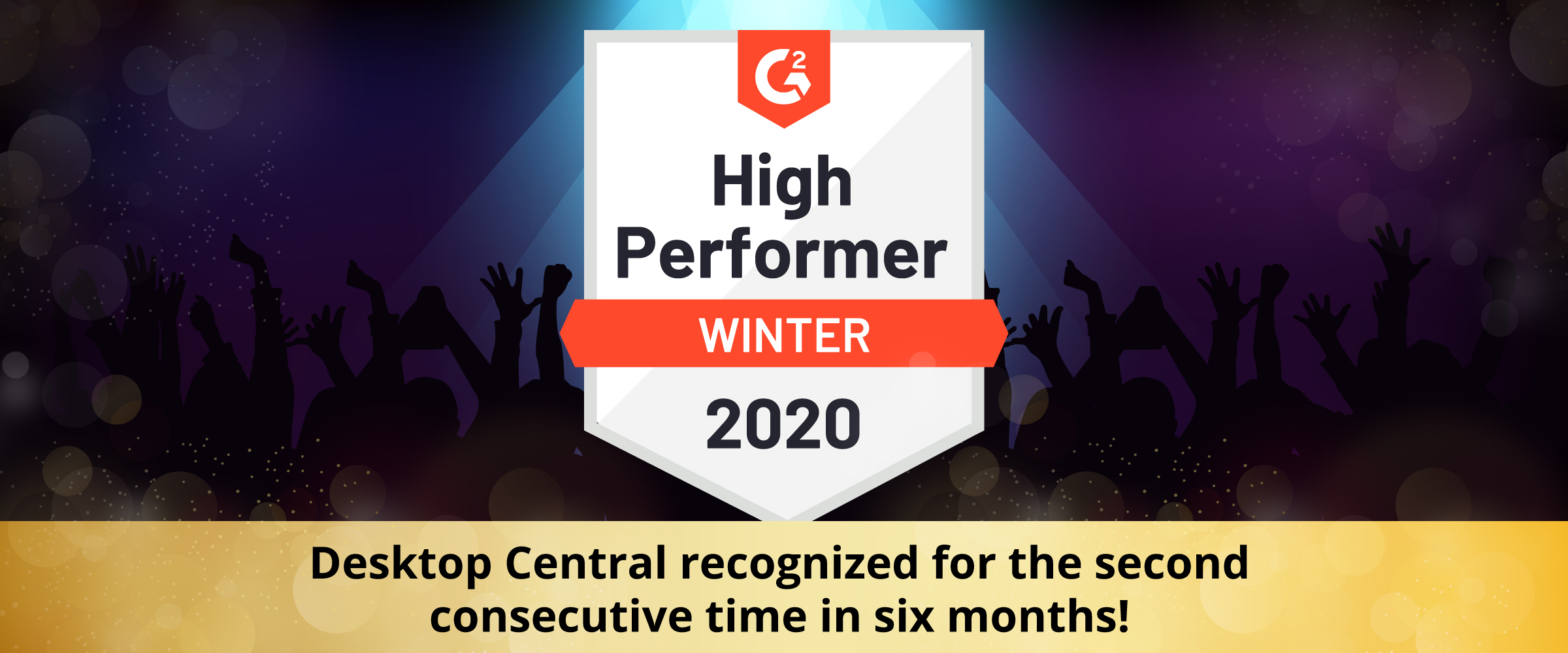 Desktop Central recognized for the second consecutive time in six months!