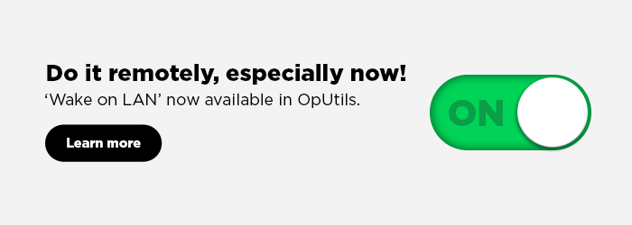 Wake on LAN | OpUtils