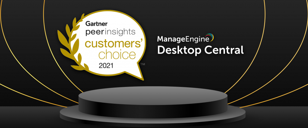 Gartner Customer choice | Desktop Central