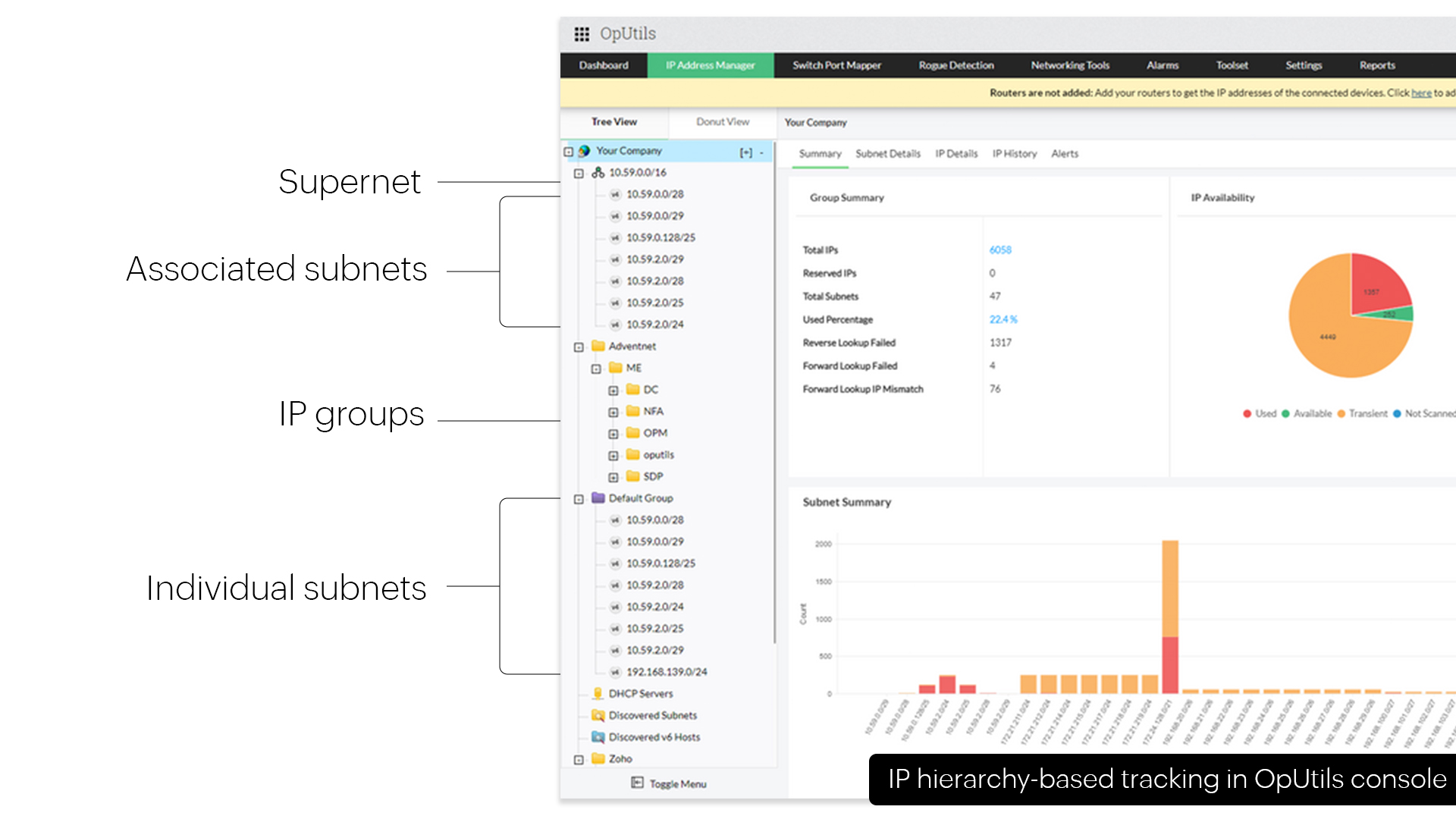 3 ways OpUtils' IP address tracker fosters effective IP management ManageEngine Blog