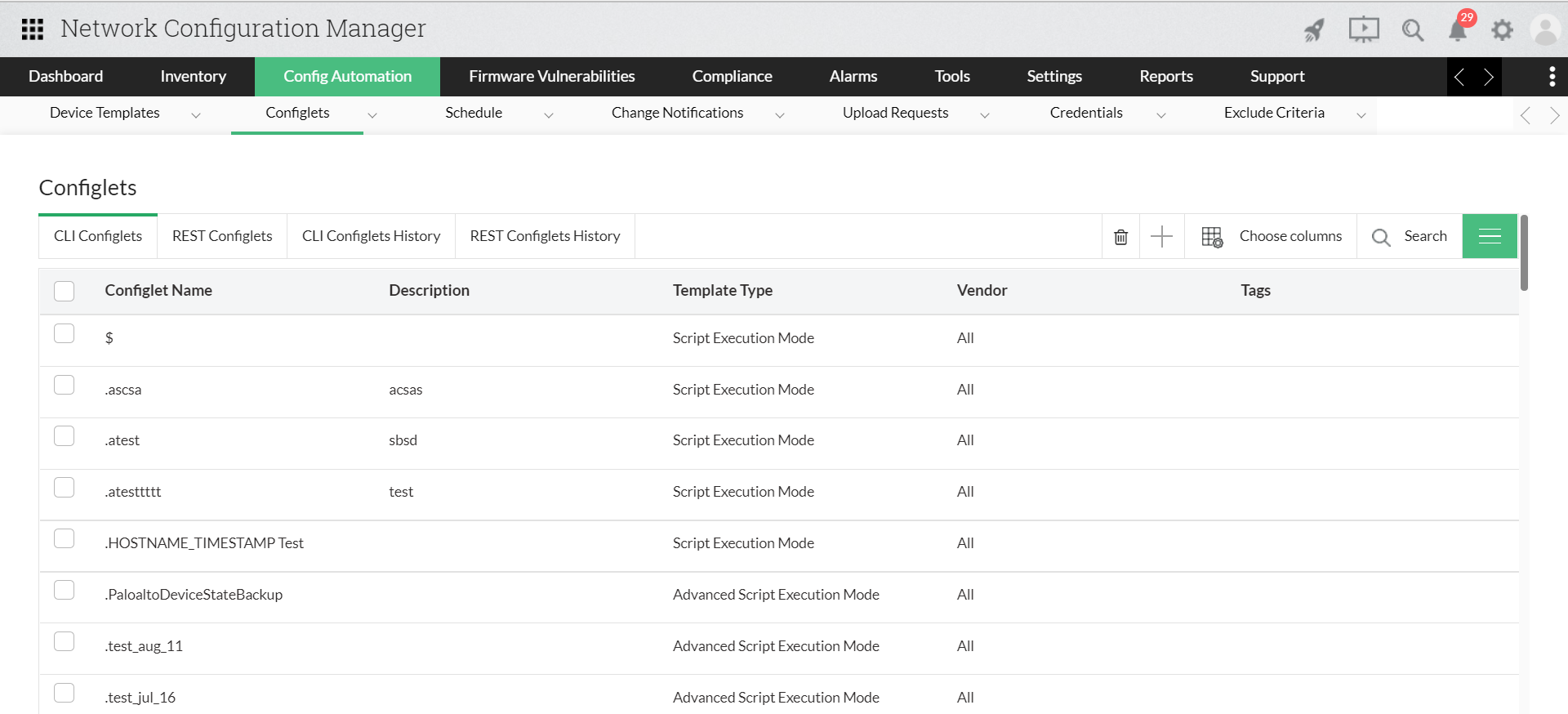 Network automation tools - ManageEngine Blog