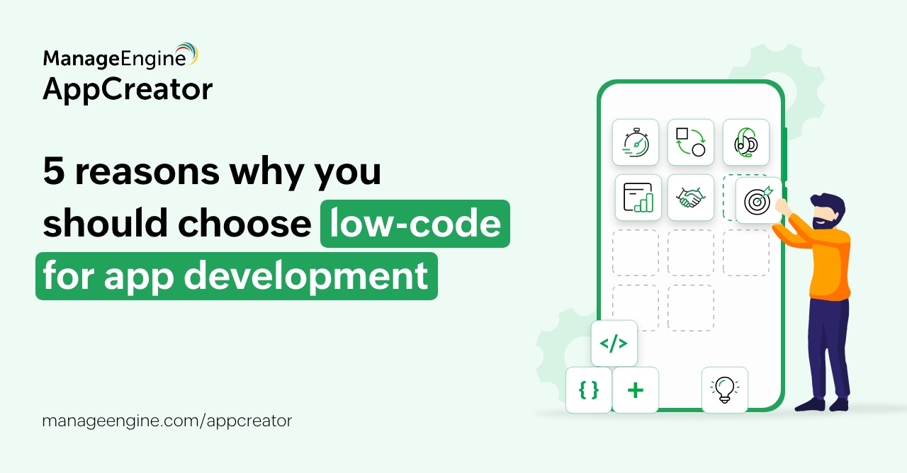 Benefits of low-code for app-development 