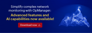 OpManager-Network monitoring tool