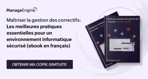 pratiques de gestion des correctifs