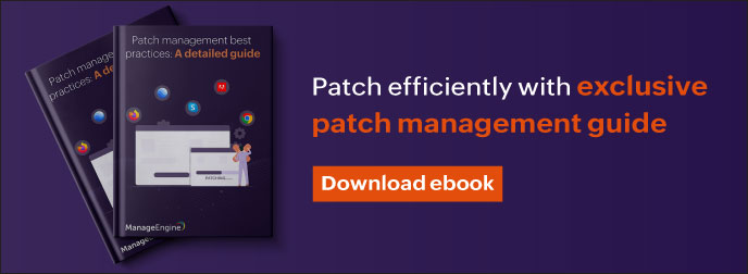 Patch management best practices ebook