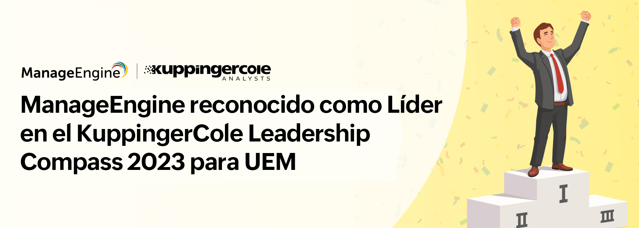 ManageEngine reconocido líder general para UEM en KuppingerCole Leadership Compass 2023
