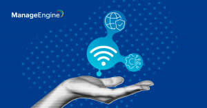 Imagem representando a conectividade do Wi-Fi com o mundo, e a importância da sua segurança.