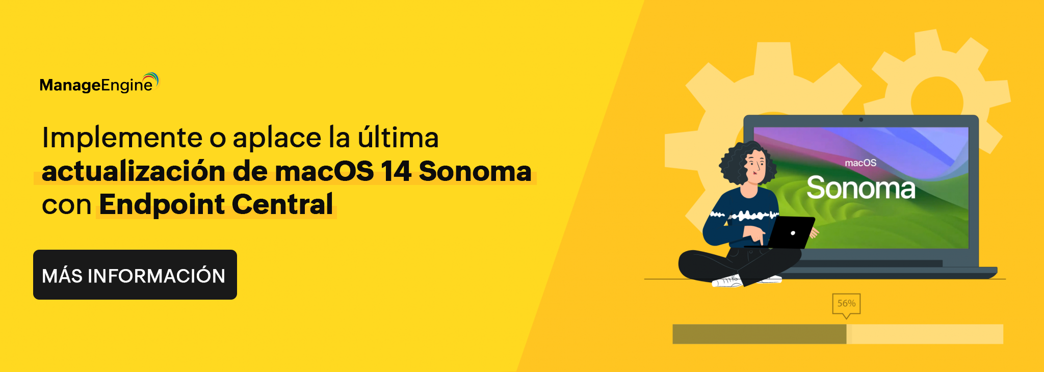 Implemente o aplace la última actualización de macOS 14 Sonoma con Endpoint Central