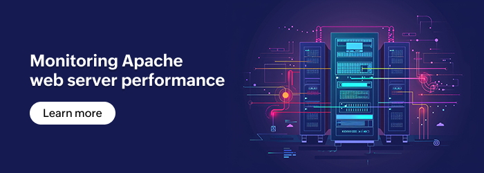 Apache monitoring: ManageEngine Applications Manager