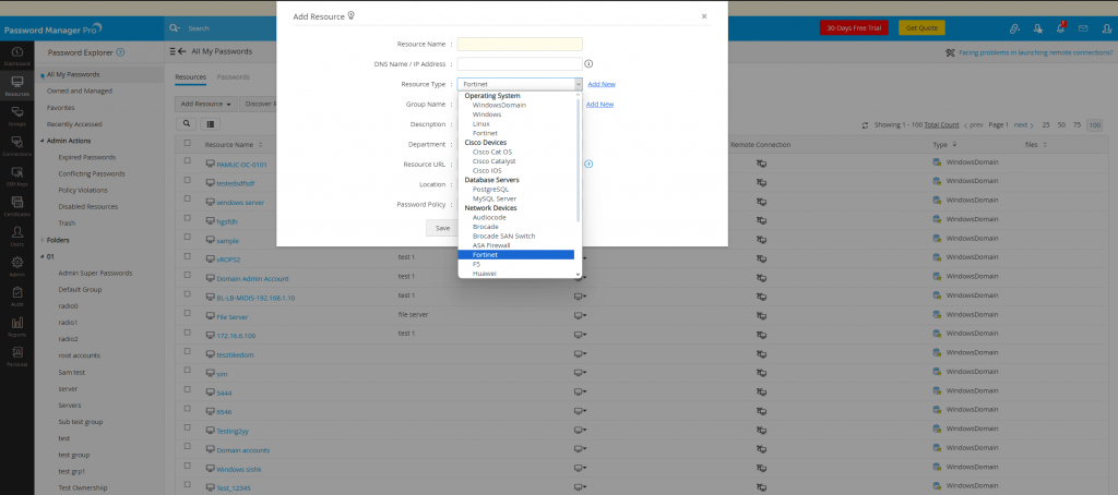 Imagem da ferramenta Password Manager Plus