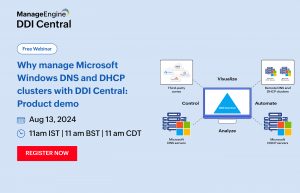 DNS DHCP IPAM for Microsoft Windows 