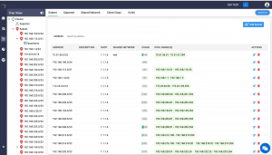 Network segmentation using DHCP scope manager