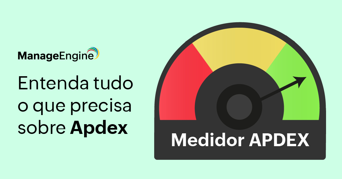 Imagem que contém um medidor da métrica Apdex,