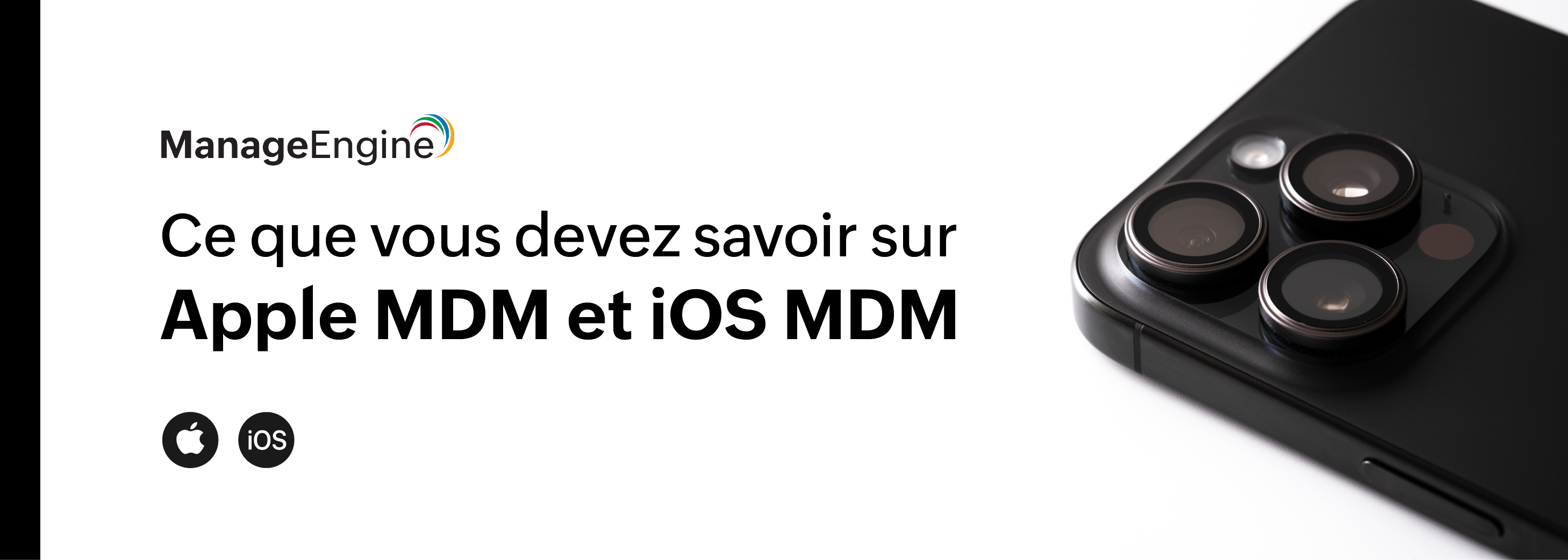 Apple MDM et iOS MDM Optimisez la gestion des appareils Apple dans