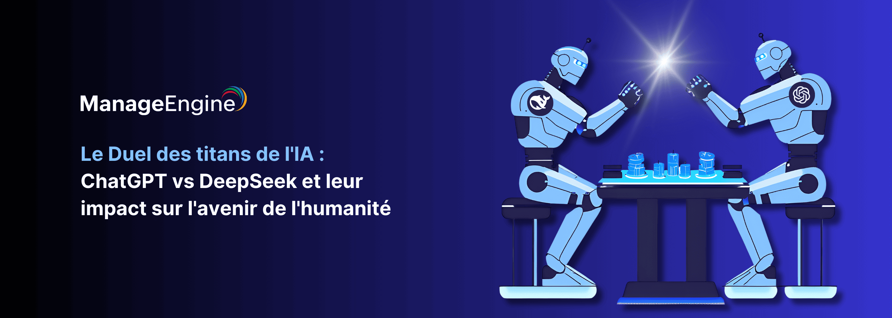 Le Duel des titans de l'IA : ChatGPT vs DeepSeek et leur impact sur l'avenir de l'humanité