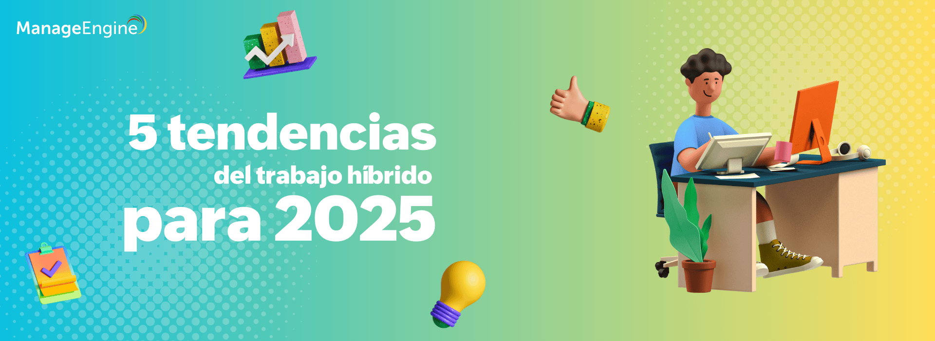 Cinco tendencias del trabajo híbrido para 2025