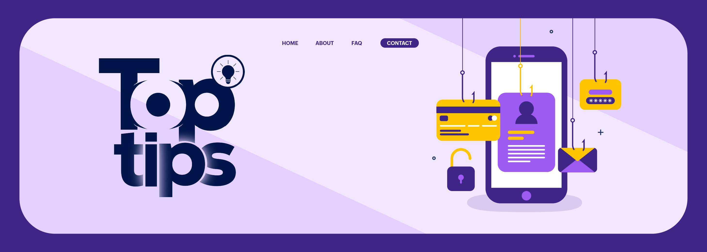 Reeling in fake websites and phishing traps.